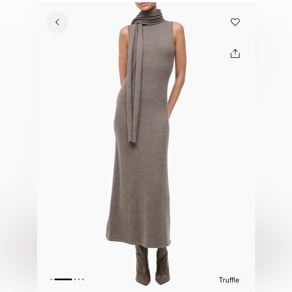 STAUD Canal Merino Wool Midi